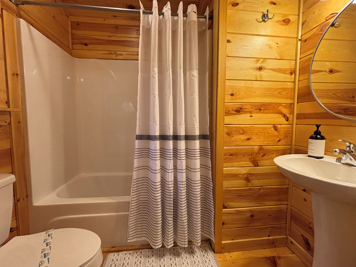 Bathroom at The Cozy Nook