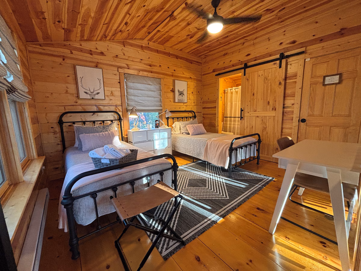 Second view of the loft sleeping area