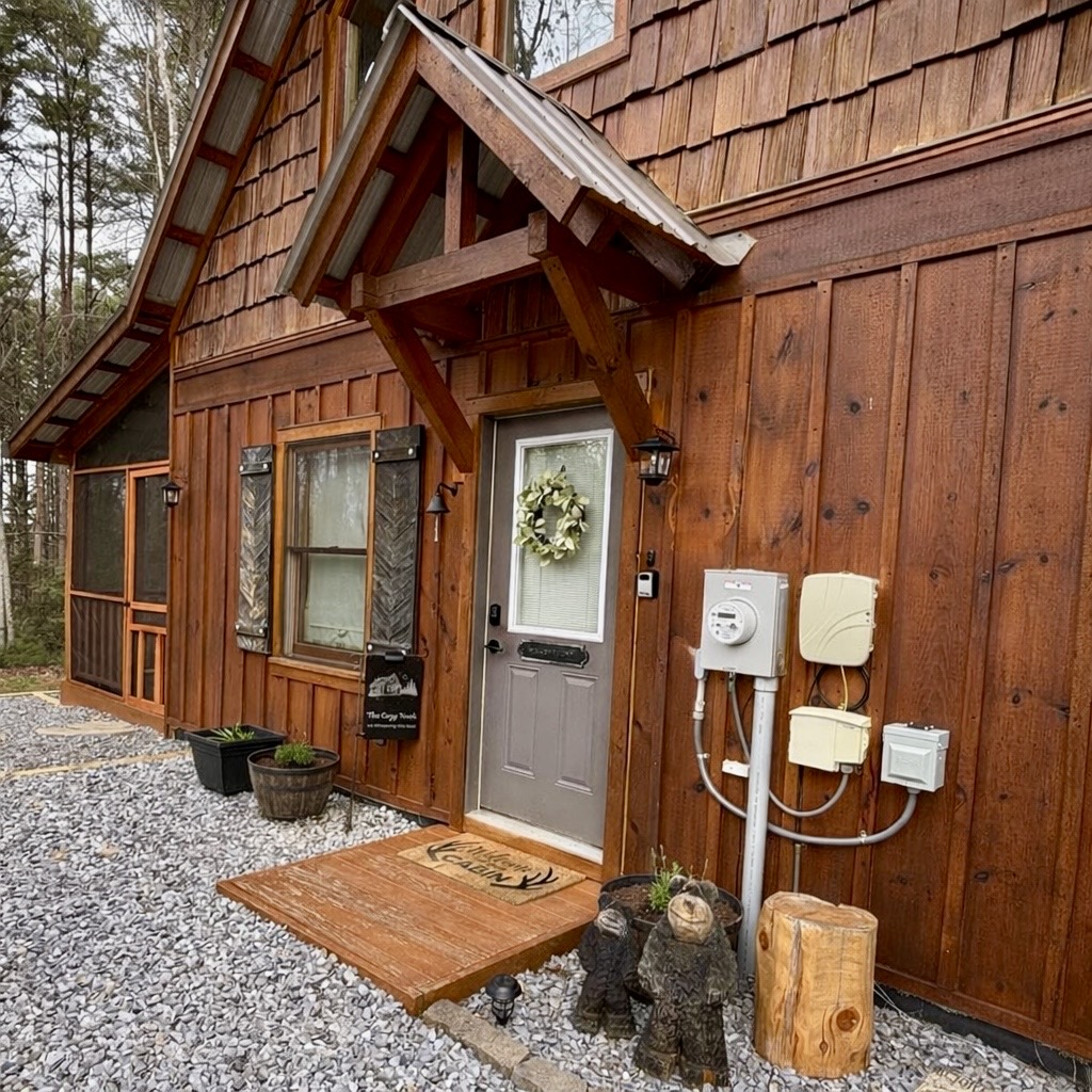 Front entrance of The Cozy Nook